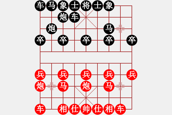 象棋棋譜圖片：2022.8.5.3評測先和龜背炮 - 步數(shù)：10 