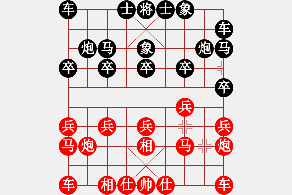 象棋棋譜圖片：國家領(lǐng)導(dǎo)(5段)-負(fù)-為人民服務(wù)(4段) - 步數(shù)：10 