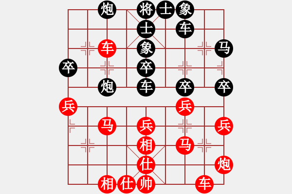 象棋棋譜圖片：國家領(lǐng)導(dǎo)(5段)-負(fù)-為人民服務(wù)(4段) - 步數(shù)：40 