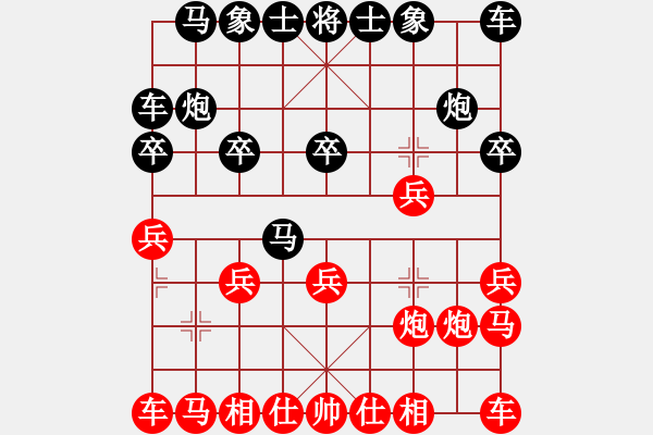 象棋棋譜圖片：諸葛神算子、銀靈子 - 步數(shù)：10 