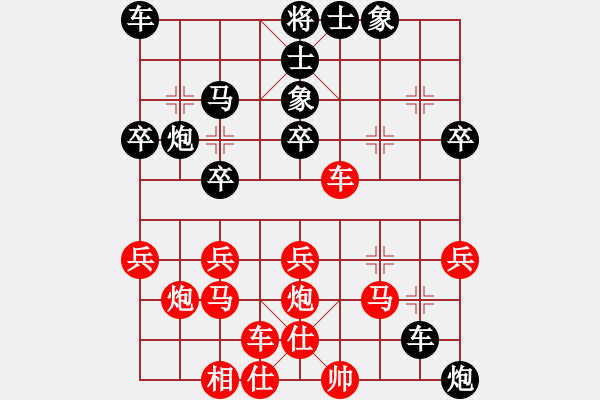 象棋棋譜圖片：車 - 步數(shù)：0 