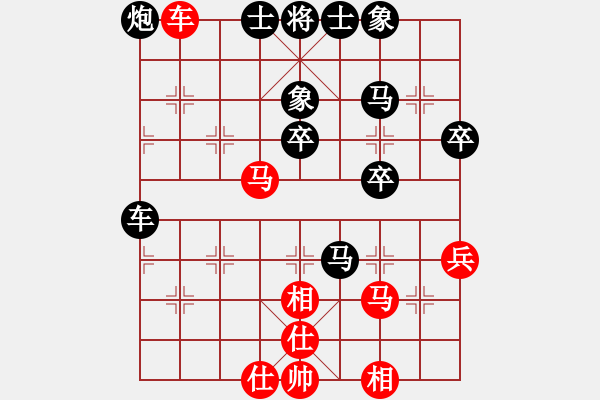 象棋棋譜圖片：挑戰(zhàn)石佛(1段)-負(fù)-何老頑童(5段) - 步數(shù)：50 