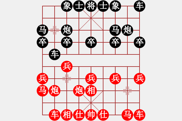 象棋棋谱图片：zhangaabb(8段)-负-弈林逍遥子(6段) - 步数：10 