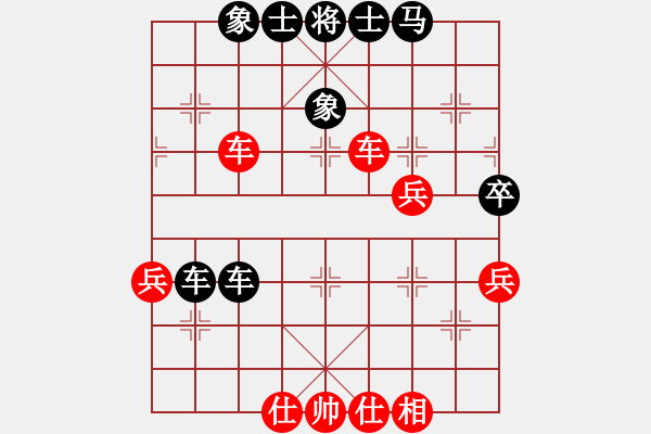 象棋棋譜圖片：天下等二(9段)-負(fù)-教父(月將) 仙人指路轉(zhuǎn)左中炮對(duì)卒底炮飛左象 紅雙直車(chē)右邊馬對(duì)黑連進(jìn)７卒右橫車(chē) - 步數(shù)：40 