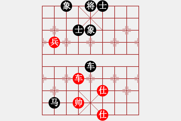 象棋棋譜圖片：天下等二(9段)-負(fù)-教父(月將) 仙人指路轉(zhuǎn)左中炮對(duì)卒底炮飛左象 紅雙直車(chē)右邊馬對(duì)黑連進(jìn)７卒右橫車(chē) - 步數(shù)：90 