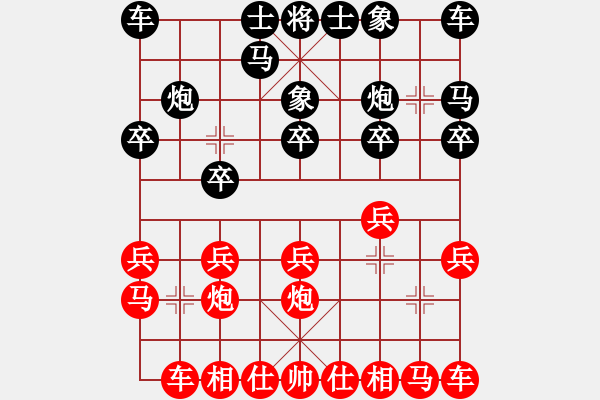 象棋棋譜圖片：劉建國(guó) 先和 夏天6 - 步數(shù)：10 