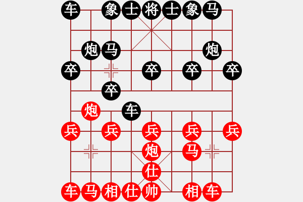 象棋棋譜圖片：伊可人[963125967] -VS- 11[121097616] - 步數(shù)：10 