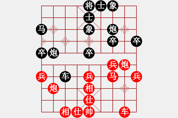 象棋棋譜圖片：騰飛(8段)-負-liuweiaoao(3段) - 步數(shù)：40 