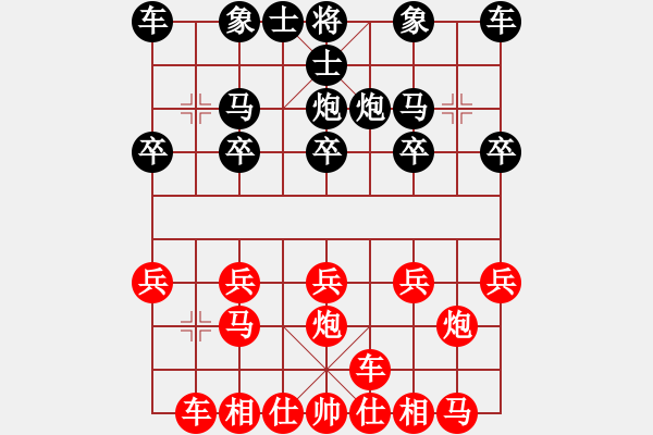 象棋棋譜圖片：20191206顏奧來先龔偉01 - 步數(shù)：10 