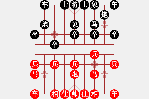 象棋棋譜圖片：2015年溫州甲級(jí)聯(lián)賽第一輪平陽(yáng)隊(duì)沈潔富vs柳市隊(duì)孫浩宇 - 步數(shù)：10 