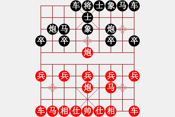 象棋棋譜圖片：橫才俊儒[292832991] -VS- 忠誠(chéng)衛(wèi)士[420815304] - 步數(shù)：10 