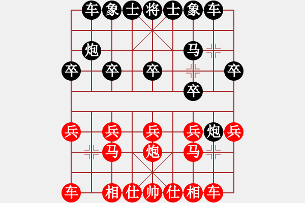 象棋棋譜圖片：趙擁軍 先負 侯文博 - 步數(shù)：10 