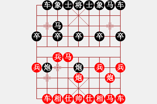 象棋棋譜圖片：行者先和懂你 - 步數(shù)：10 