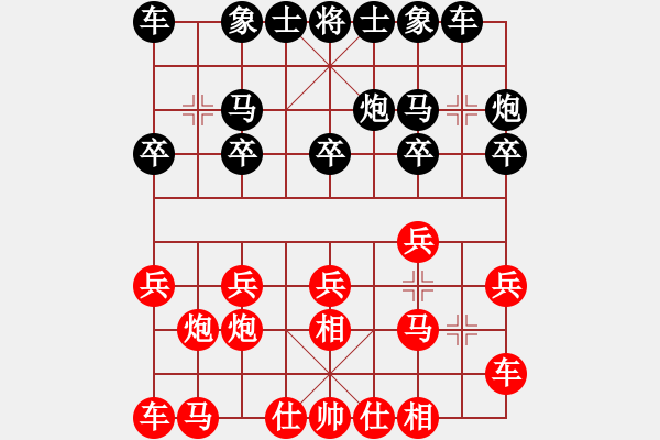 象棋棋譜圖片：無敵天下(風魔)-勝-xiaojianmo(9星) - 步數：10 