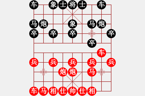 象棋棋譜圖片：耐克[527857957] -VS- 金蛇郎君[1394274742] - 步數(shù)：10 