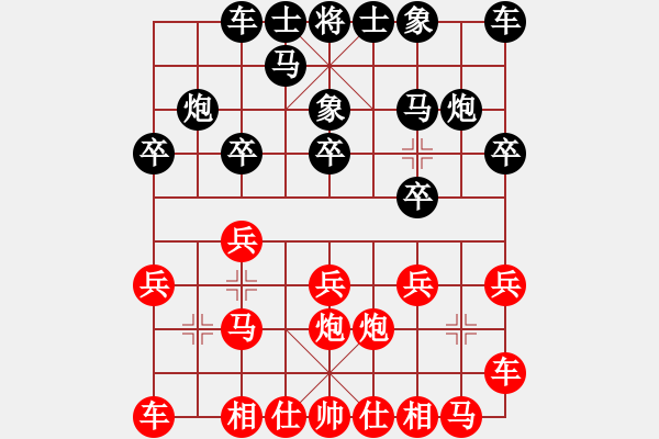 象棋棋譜圖片：扮豬實老虎(7段)-負-scarlight(9段) - 步數(shù)：10 