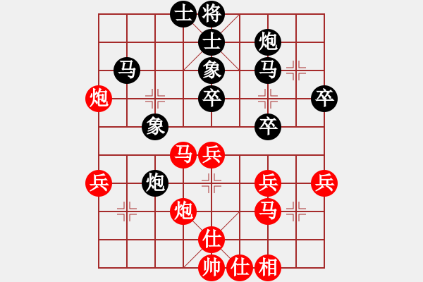 象棋棋譜圖片：扮豬實老虎(7段)-負-scarlight(9段) - 步數(shù)：40 