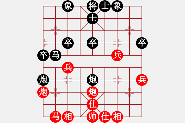 象棋棋譜圖片：yaojhb(8段)-負(fù)-粟裕大將(7段) - 步數(shù)：40 