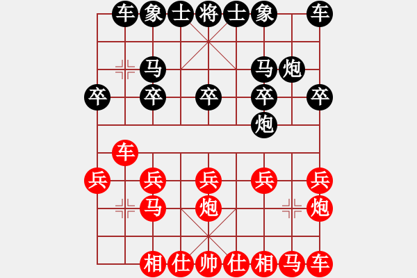 象棋棋譜圖片：浪宇[紅] -VS- 零點(diǎn)[黑] - 步數(shù)：10 