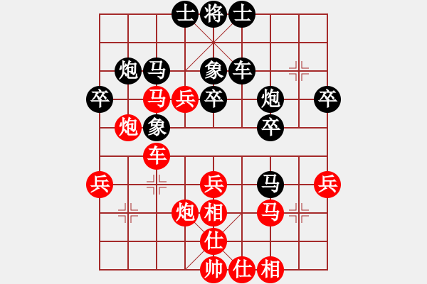 象棋棋譜圖片：天棒錘兒(1段)-勝-弈林逐鹿(2段) - 步數(shù)：40 