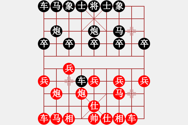 象棋棋譜圖片：弈林精華棋藝社 金庸武俠阿青 先負(fù) 金庸武俠蕭峰 - 步數(shù)：10 