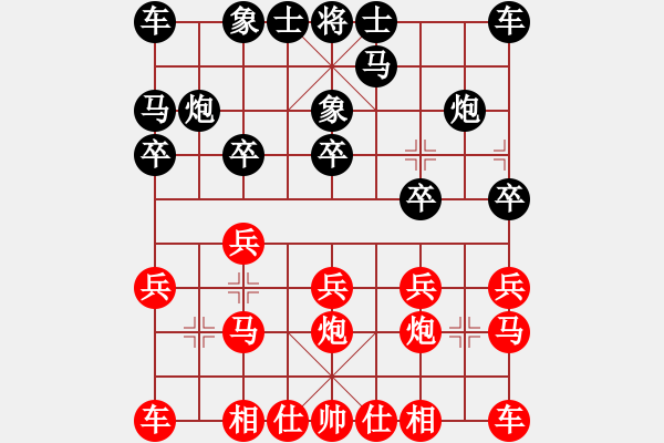 象棋棋譜圖片：南昌市代表隊 應(yīng)躍林 勝 新余市代表隊 潘有根 - 步數(shù)：10 