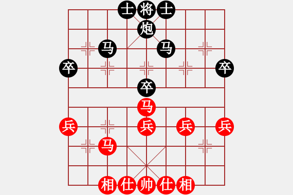 象棋棋譜圖片：14歲男子組 彭暢紅先負(fù)陸劍豪 - 步數(shù)：46 