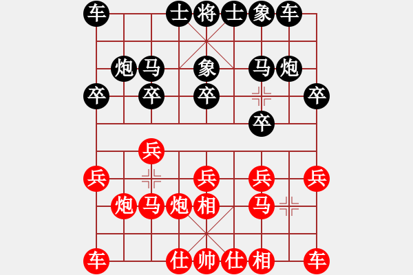 象棋棋譜圖片：原創(chuàng)(天帝)-和-奕天名將(9段) - 步數(shù)：10 