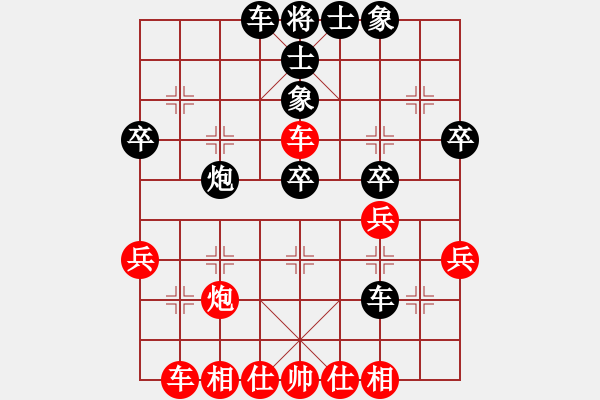 象棋棋譜圖片：橫才俊儒[292832991] -VS- 聯(lián)合財(cái)務(wù)[28891756] - 步數(shù)：40 