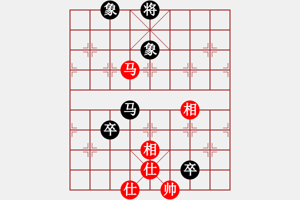 象棋棋谱图片：胡荣华 -红先和- (向晴 ) - 步数：120 