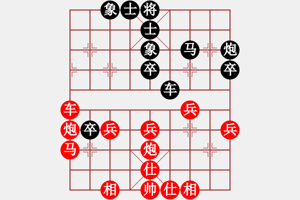 象棋棋譜圖片：重慶市 楊應(yīng)東 負(fù) 天津市 潘奕辰 - 步數(shù)：40 