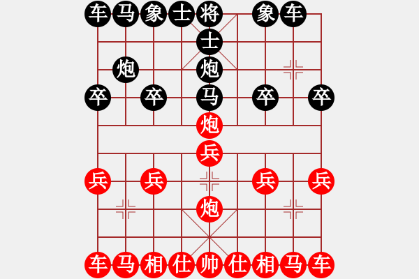 象棋棋譜圖片：[12級(jí)]浩軒爺 先勝 [9級(jí)]135****5535 - 步數(shù)：10 