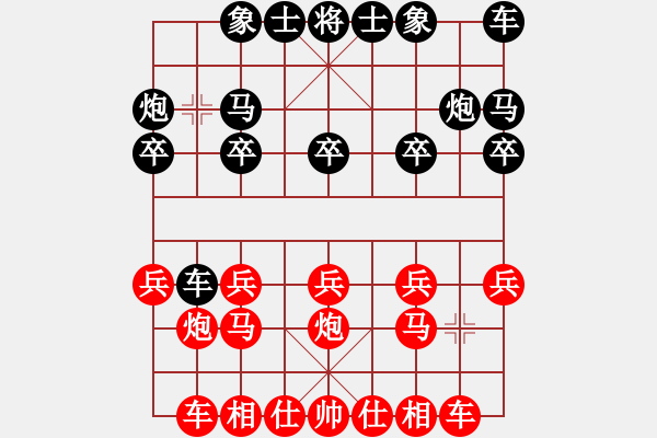 象棋棋谱图片：xiaohandon(1段)-胜-吴安勤(1段) - 步数：10 