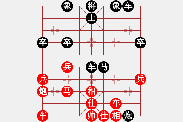 象棋棋譜圖片：神頭嶺伏擊(9星)-負(fù)-天山童子(9星) - 步數(shù)：40 