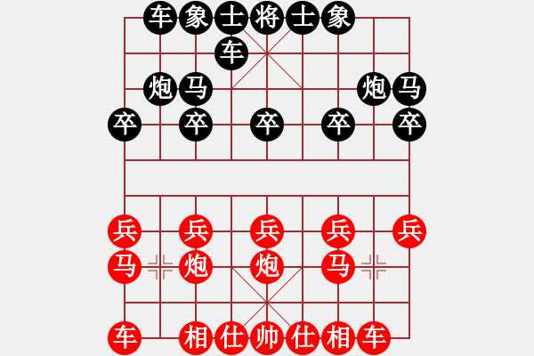 象棋棋譜圖片：攻城獅(7級(jí))-勝-單弓伏虎拳(6級(jí)) - 步數(shù)：10 