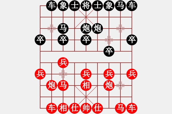 象棋棋譜圖片：千里驥 先勝 看，花開tsu 20141016 num3 - 步數(shù)：10 