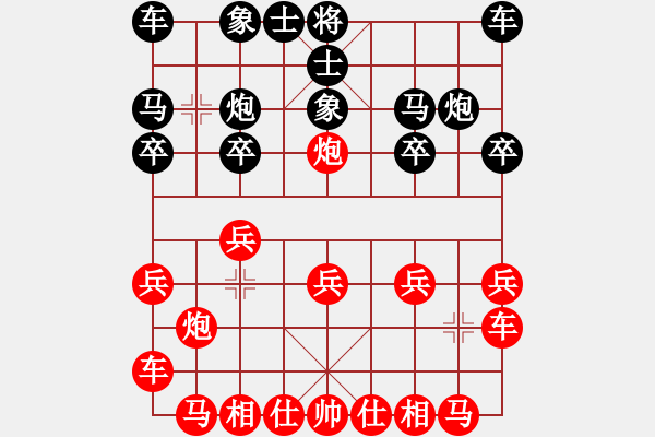 象棋棋譜圖片：過(guò)關(guān)不斬將(電神)-勝-獨(dú)立華山(天罡) - 步數(shù)：10 