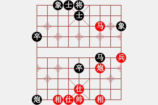 象棋棋譜圖片：分紅比例符合技術(shù)開 和 天涯咫尺 - 步數(shù)：60 