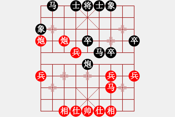 象棋棋譜圖片：華山論劍T盾周賽【非洲五號】勝【一核測試】2023-04-10 - 步數(shù)：30 