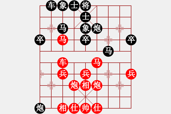 象棋棋譜圖片：車三刀(9級)-勝-北方藍劍客(1段) - 步數(shù)：40 