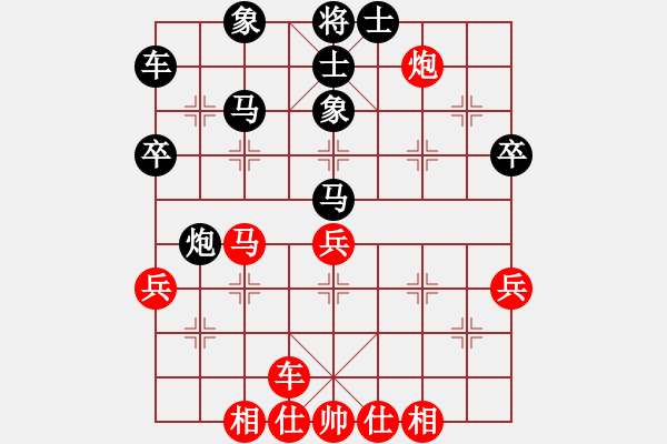 象棋棋譜圖片：第十二輪 四川唐世文先勝四川張雨豪 - 步數(shù)：40 