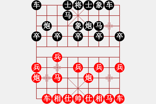 象棋棋譜圖片：新世紀(jì)太陽(yáng)(月將)-負(fù)-zzspj(8段) - 步數(shù)：10 