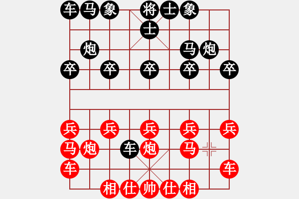 象棋棋譜圖片：橫才俊儒[292832991] -VS- 邂逅在雨季[505101592] - 步數(shù)：10 