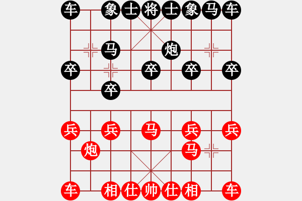 象棋棋譜圖片：sai7-1先勝張健利7-1 20180824 - 步數(shù)：10 