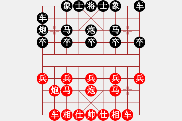 象棋棋譜圖片：棋心閣承讓[1768133625] 后負(fù) 棋心閣小詩琪[82909429] - 步數(shù)：10 