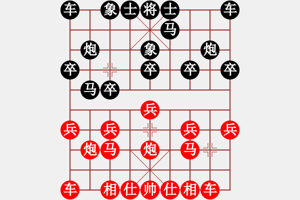 象棋棋譜圖片：楚水四號(hào)(3級(jí))-勝-衡陽(yáng)梁山飛(6級(jí)) - 步數(shù)：10 