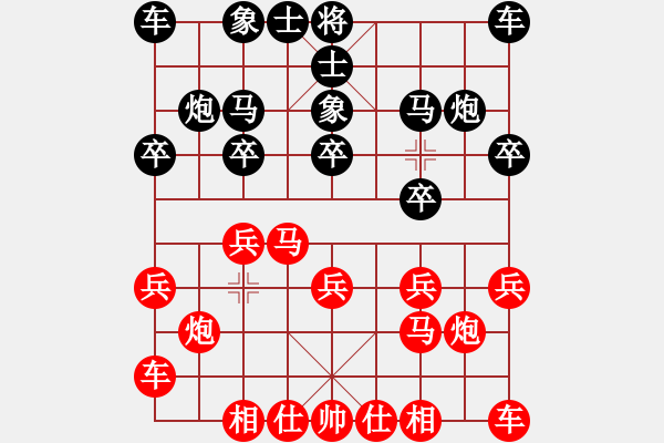 象棋棋譜圖片：20121022 2022 雨藝書(shū)生 - 伊凡[273093025] - 步數(shù)：10 