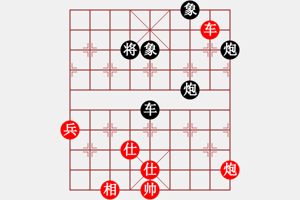 象棋棋譜圖片：傅家全2VS百花-浪子小飛(2016-8-9) - 步數(shù)：100 