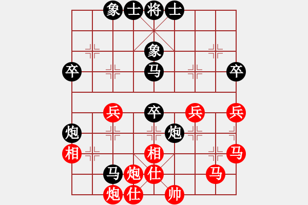 象棋棋譜圖片：朝天一棍(2段)-負-溫嶺奕天四(6段) - 步數：60 