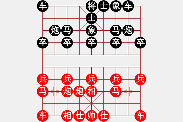 象棋棋譜圖片：幸福快樂(lè) 先和 程天佑 - 步數(shù)：10 